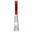 Alex K - Downstem - Classic 7 Slit - 18/18mm - Red Elvis 4" - The Cave