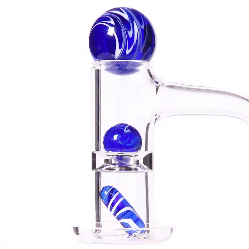 Bear Quartz - Pillar Set - Blue & White - The Cave