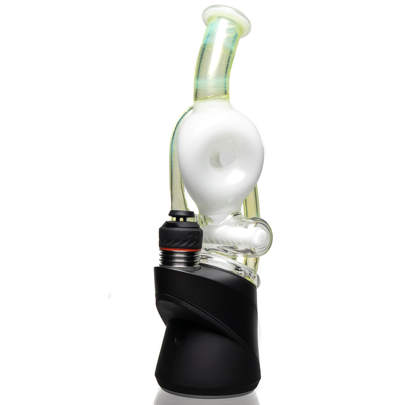 Ben Wilson - Triple Donut Inline Puffco Peak Top - White & Slyme - The Cave