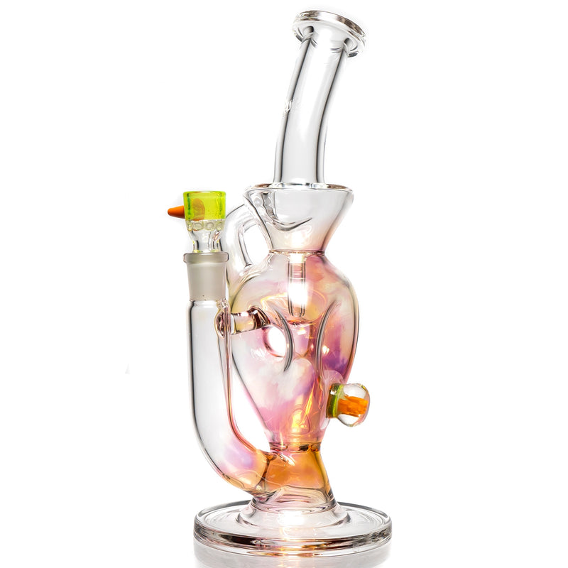 Ben Wilson - Triple Donut Disk Recycler - Fume w/Slyme & Lava Accents - The Cave