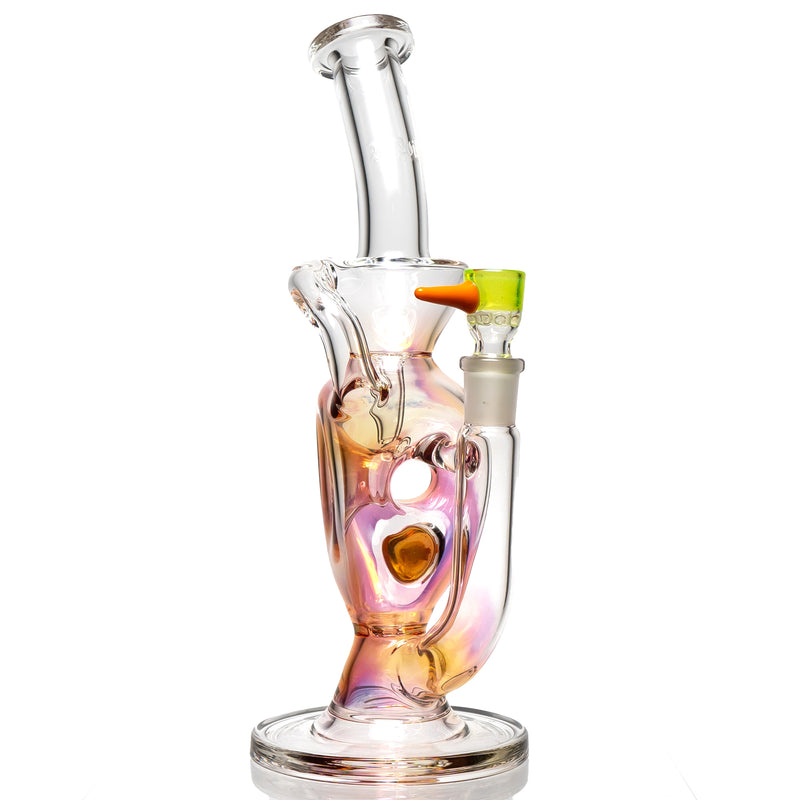 Ben Wilson - Triple Donut Disk Recycler - Fume w/Slyme & Lava Accents - The Cave