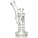 C2 Custom Creations - Triple Ratchet Bubbler - 45mm - Black Drip Label - The Cave