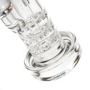 C2 Custom Creations - Triple Ratchet Bubbler - 45mm - Black Drip Label - The Cave