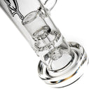 C2 Custom Creations - Fixed Shower Ratchet Bubbler - 50mm - Black Drip Label - The Cave