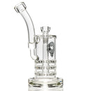 C2 Custom Creations - Triple Ratchet Bubbler - 65mm - White Seed Label - The Cave