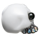 Carsten Carlile - Small Skull Shredder - White Crushed Opal - The Cave