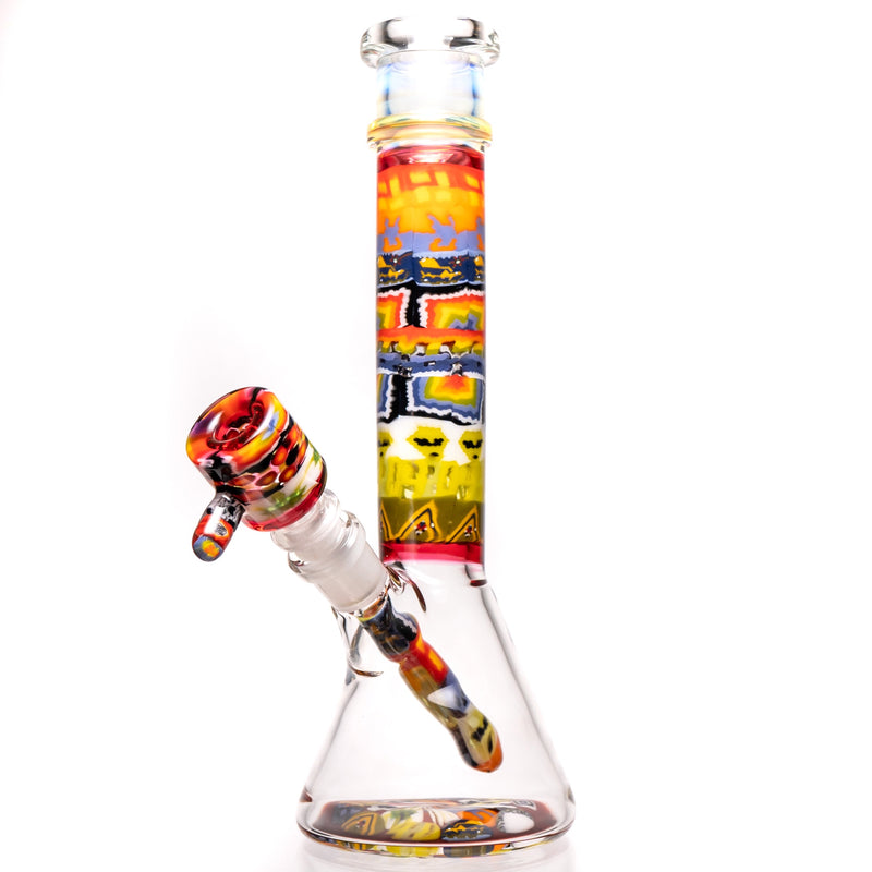 Crunklestein - Millie Mini Beaker - Multi Color w/ Fume & Karma - The Cave