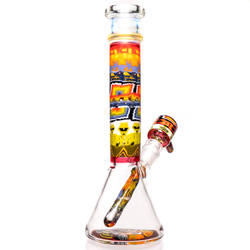 Crunklestein - Millie Mini Beaker - Multi Color w/ Fume & Karma - The Cave