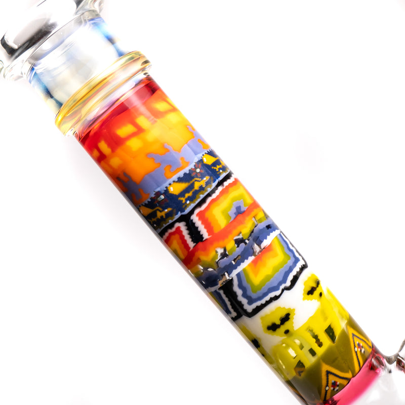 Crunklestein - Millie Mini Beaker - Multi Color w/ Fume & Karma - The Cave