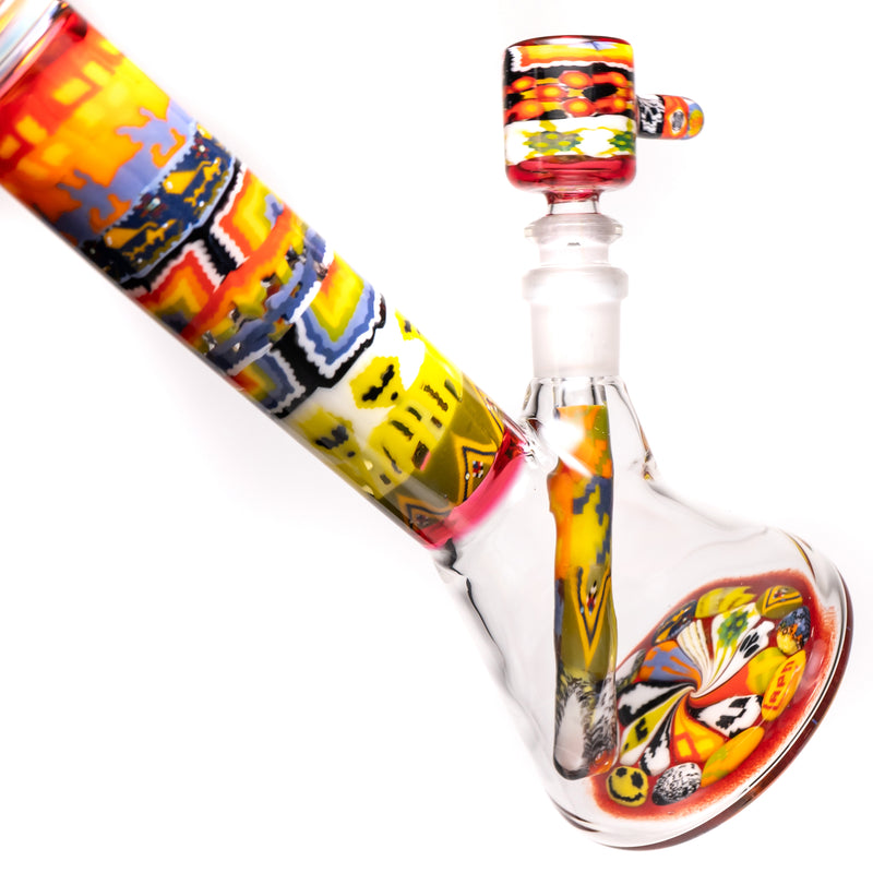 Crunklestein - Millie Mini Beaker - Multi Color w/ Fume & Karma - The Cave