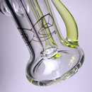 DC Glass - Horned Bubbler - 18mm - Haterade Accent - The Cave