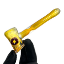 Daniels Glass Art - Hammer w/ Carb - Silver Fume - 4.5" - The Cave