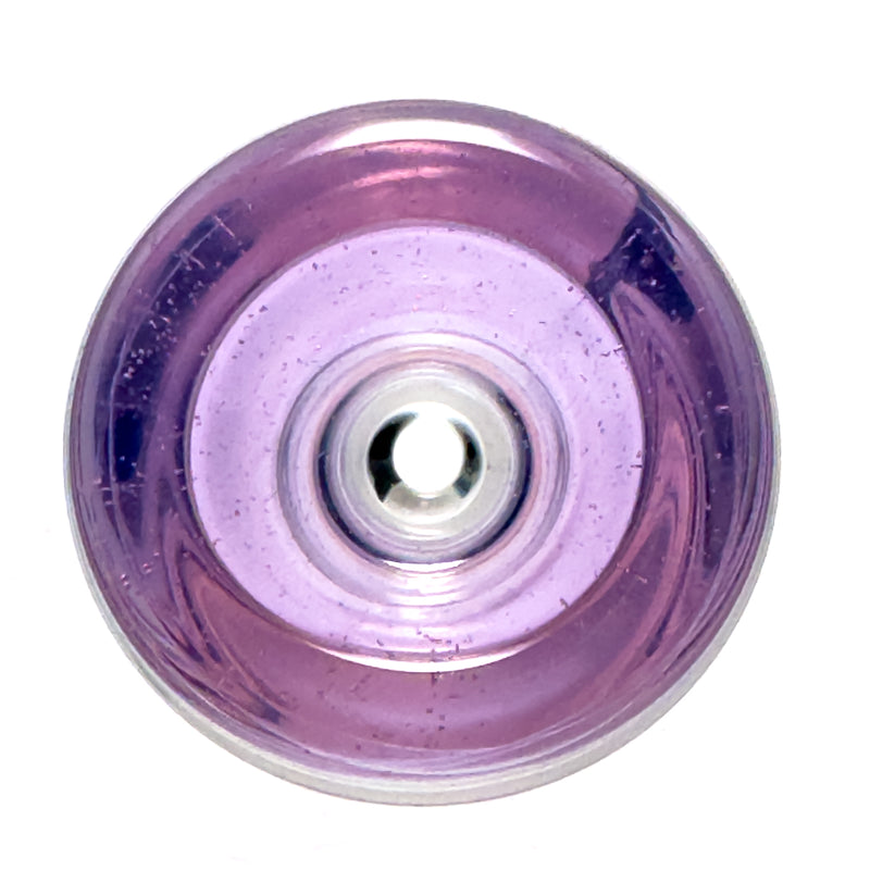 Davin Titland - Mini Straight Tube - 3 Seal w/ Dimples - Lavender & Neo Opal - The Cave