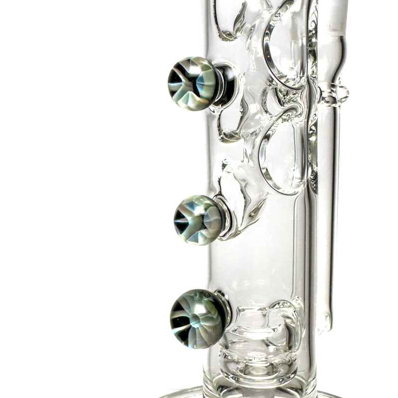 Davin Titland - Mini Straight Tube - 5 Seal Network - Fume/Black Accents - The Cave