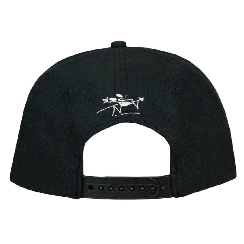 Grassroots - Stanley Mouse Dead Star Black Snapback Hat - Large/XL - The Cave