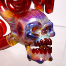 Dirty B - Skull w/ Horns Rig - Amber Purple & Pomegranate - The Cave