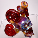 Dirty B - Skull w/ Horns Rig - Amber Purple & Pomegranate - The Cave