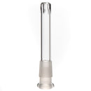Shooters - 18/14mm Female 5 Slit Downstem - 4" - Clear - The Cave