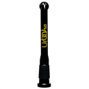 Urbal Technologies - 6 Slit Downstem - 5.0" - Black w/ Yellow Connection Label - The Cave