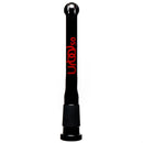 Urbal Technologies - 6 Slit Downstem - 5.0" - Black w/ Red Connection Label - The Cave