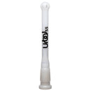 Urbal Technologies - 6 Slit Downstem - 5.5" - White w/ Black Connection Label - The Cave
