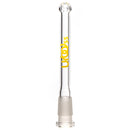 Urbal Technologies - 6 Slit Downstem - 5.5" - Clear w/ Yellow Connection Label - The Cave