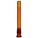 Shooters - 18/14mm Female 5 Slit Downstem - 5.5" - Amber - The Cave