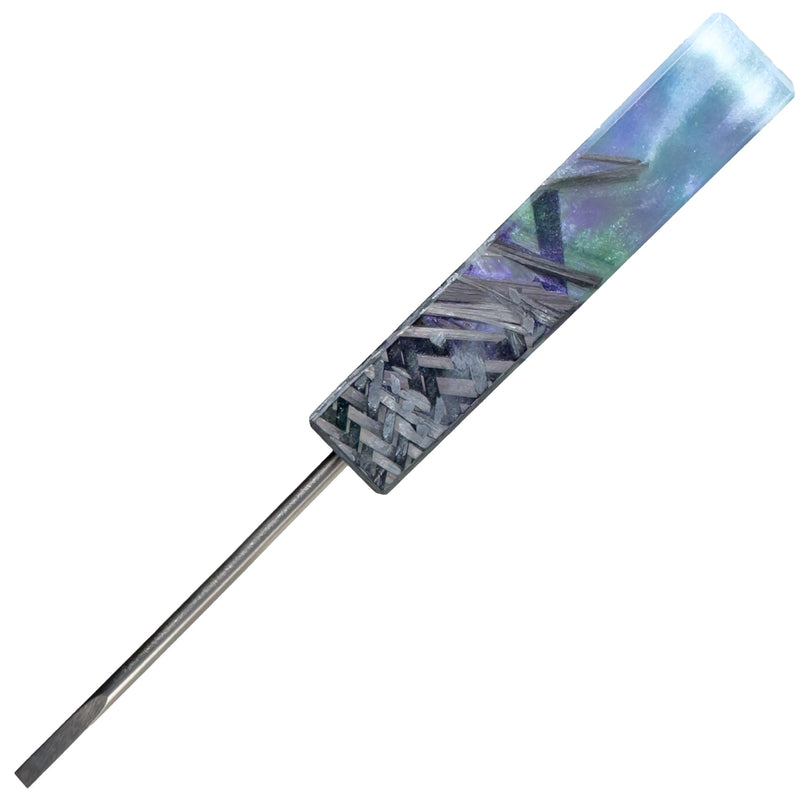 DunkinDabber - Flat Head Dabber - Pourcasso Carbon Fiber - 5 3/4" - The Cave