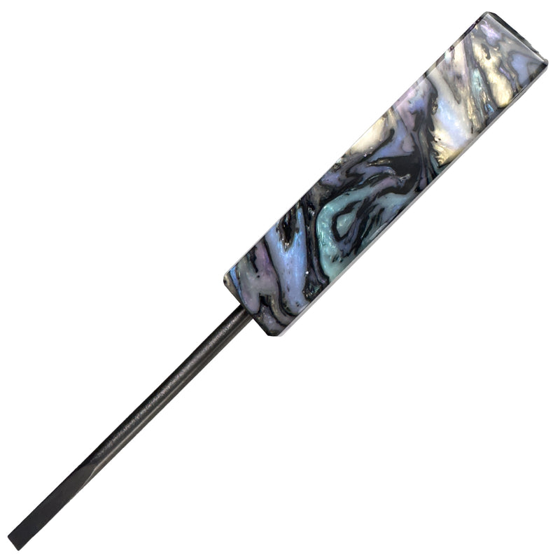 DunkinDabber - Flat Head Dabber - Pourcasso Black Pearl - 4 5/8" - The Cave