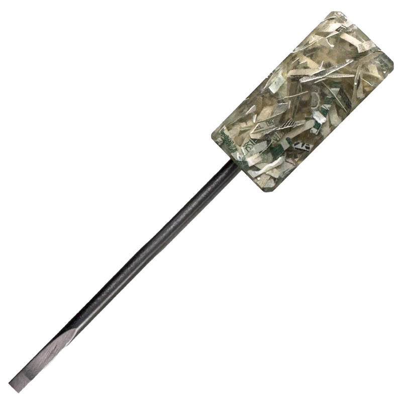 DunkinDabber - Mini Flat Head Dabber - Pourcasso Shredded Money - 3 7/8" - The Cave