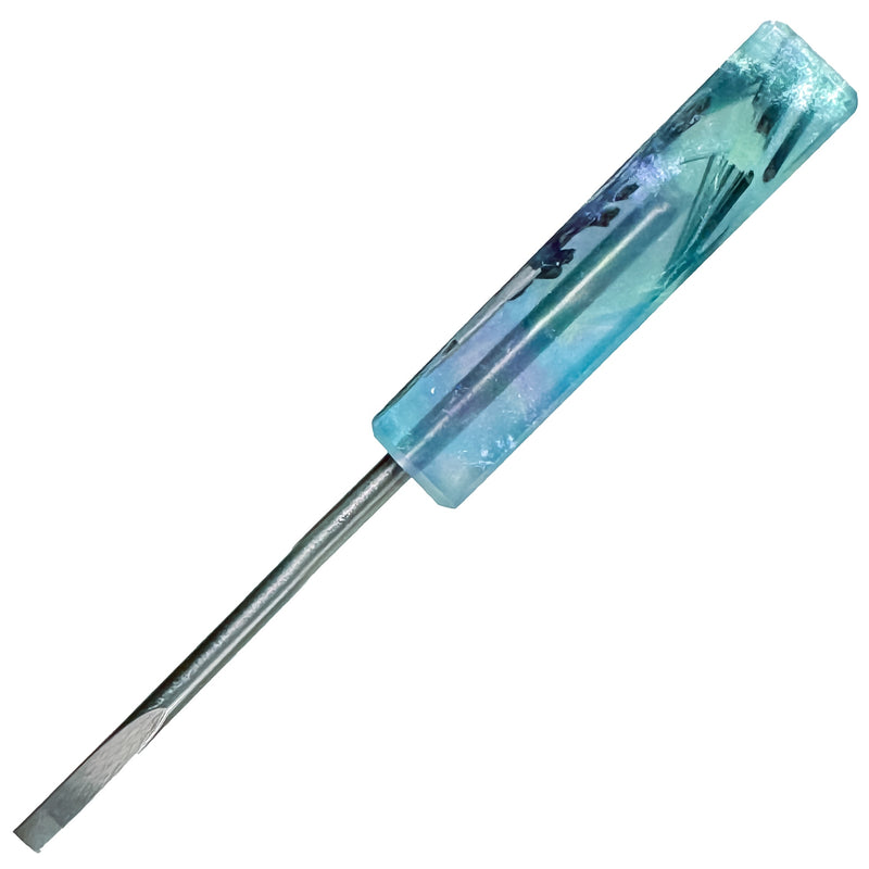 DunkinDabber - Mini Flat Head Dabber - Pourcasso Carbon Fiber - 4" - The Cave