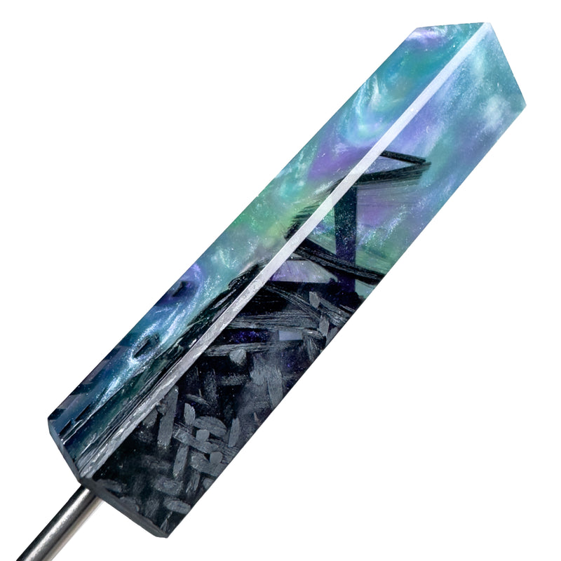 DunkinDabber - Flat Head Dabber - Pourcasso Carbon Fiber - 5 3/4" - The Cave