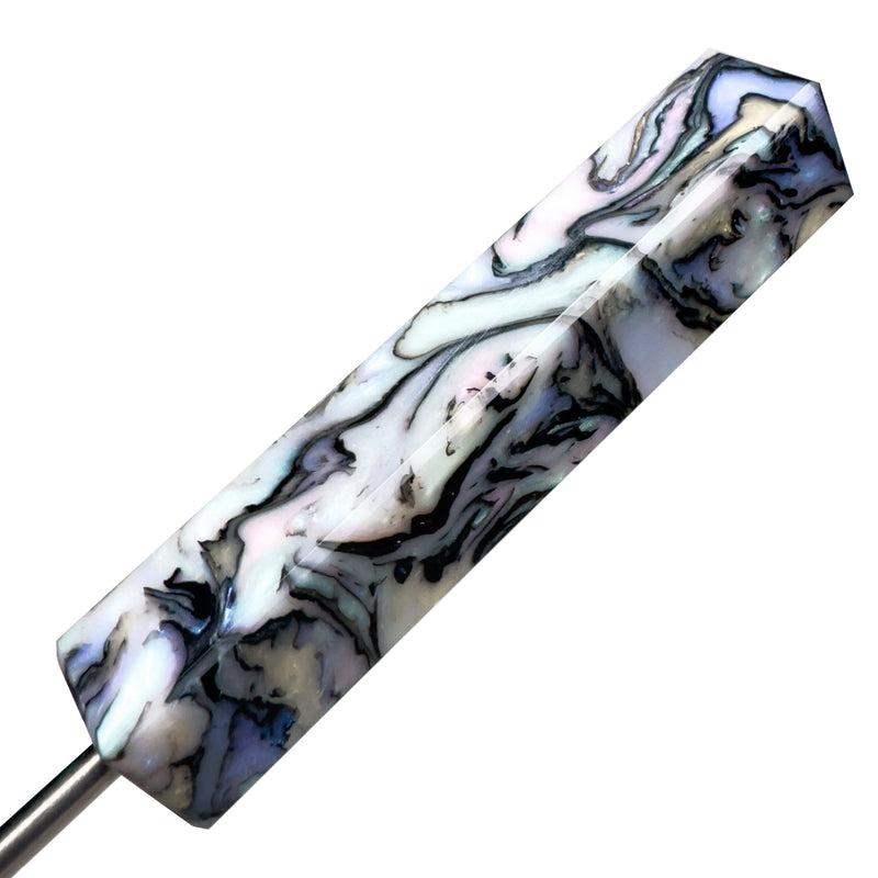 DunkinDabber - Flat Head Dabber - Pourcasso Black Pearl - 4 5/8" - The Cave