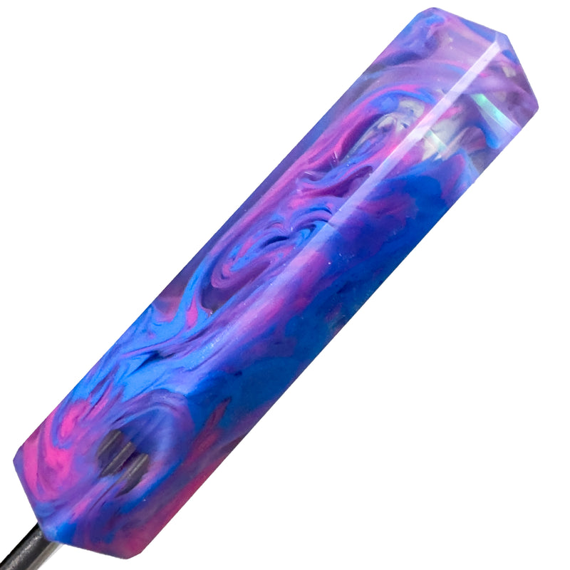 DunkinDabber - Mini Flat Head Dabber - Dank Blanks Resin - 4 3/4" - The Cave