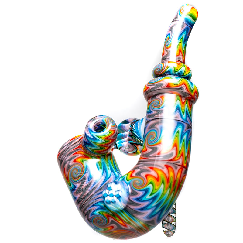 Erik Anders - Classic Sherlock - Purple & Rainbow Linework - The Cave
