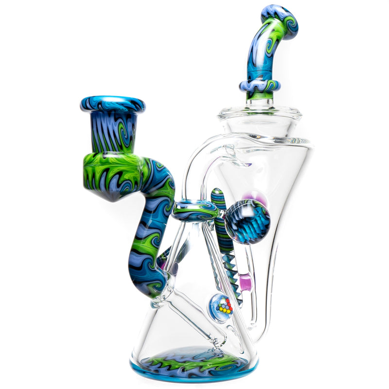 Erik Anders - Recycler - 14mm - Purple, Green & Blue Linework - The Cave