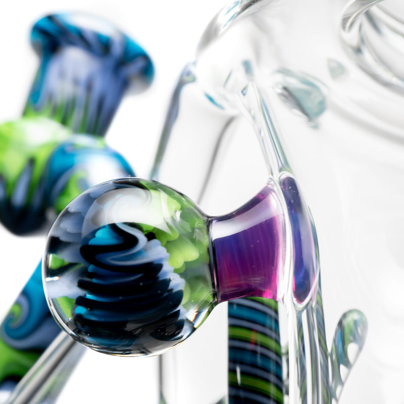 Erik Anders - Recycler - 14mm - Purple, Green & Blue Linework - The Cave