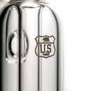 US Tubes - Tall Pull Bowl Bubbler - White Highway Label - The Cave