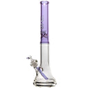 US Tubes - 20" Beaker 60x9 - White & Purple Vertical Label w/ Purple Neck - The Cave