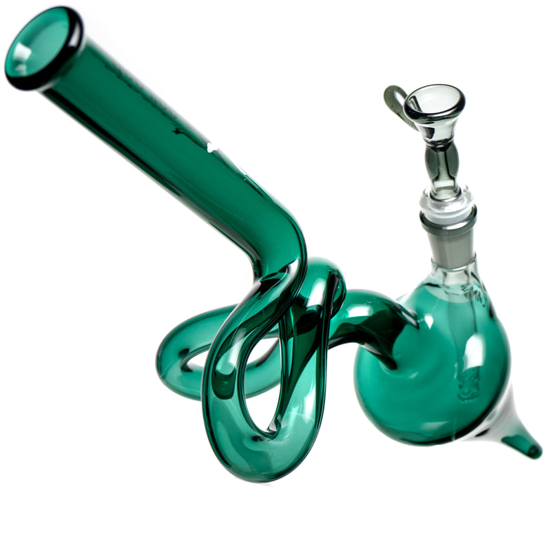 Goo Roo Designs - Tot Lay Down Waterpipe - Teal - The Cave