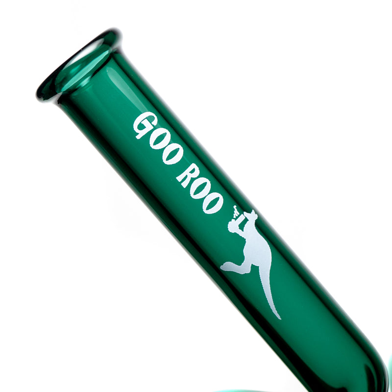 Goo Roo Designs - Tot Lay Down Waterpipe - Teal - The Cave