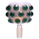 Goo Roo Designs - 24" Hammer Bubbler - Milky Purple & Teal - The Cave