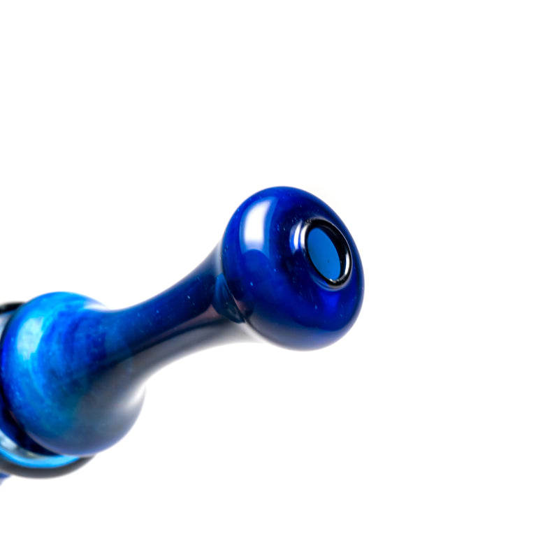 Goo Roo Designs - 26" Hammer Bubbler - Blue Fume & Smoke - The Cave