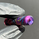Steve H - Glass Tip - Honeycomb Twist -  Green/Blue - 11mm