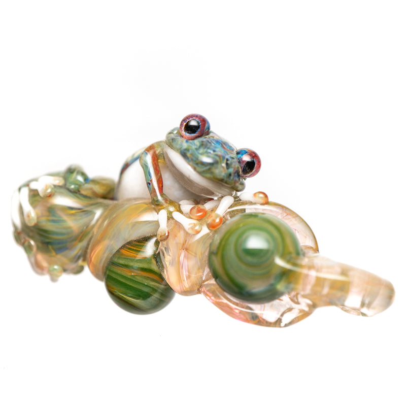 Kengtaro - Frog Pendant - Green - The Cave