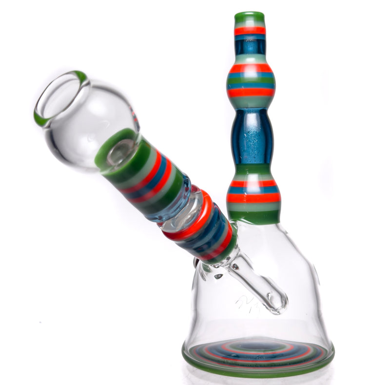 Doug Zolbert - Mini Tube - Blue Stardust, Red & Green - The Cave