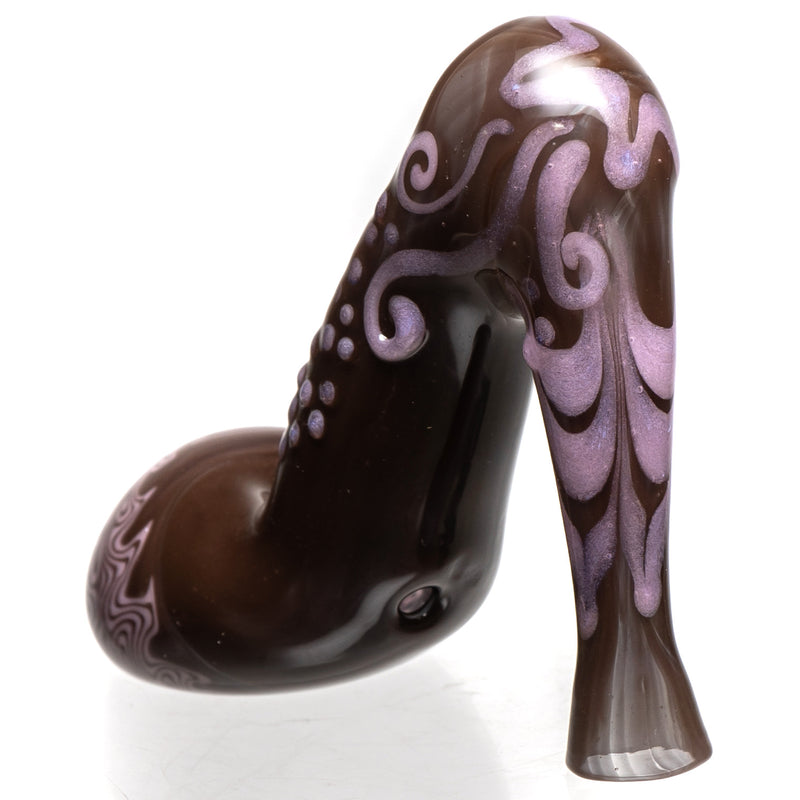 Dellene Peralta - High Heel Shoe Pipe - Brown & Pink Cadillac - The Cave