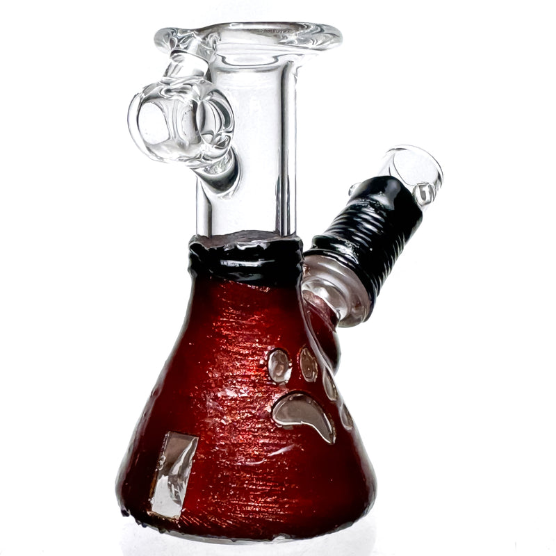 K-Nine x Big Pizzle - Tiny Tube - Red & Black Plated Patina - The Cave