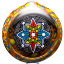 Freeek Glass x EON Glass - Horn Jammer - UV Blue Dreamingo & UV Lucy - The Cave