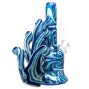 Robin Hood Glass - Worked Mini Tube - Ice - The Cave